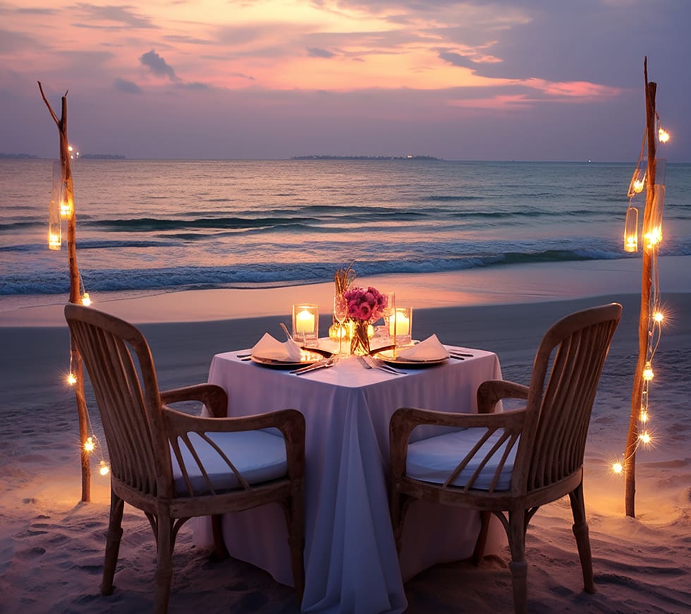 Private Beach Dinner in Maui